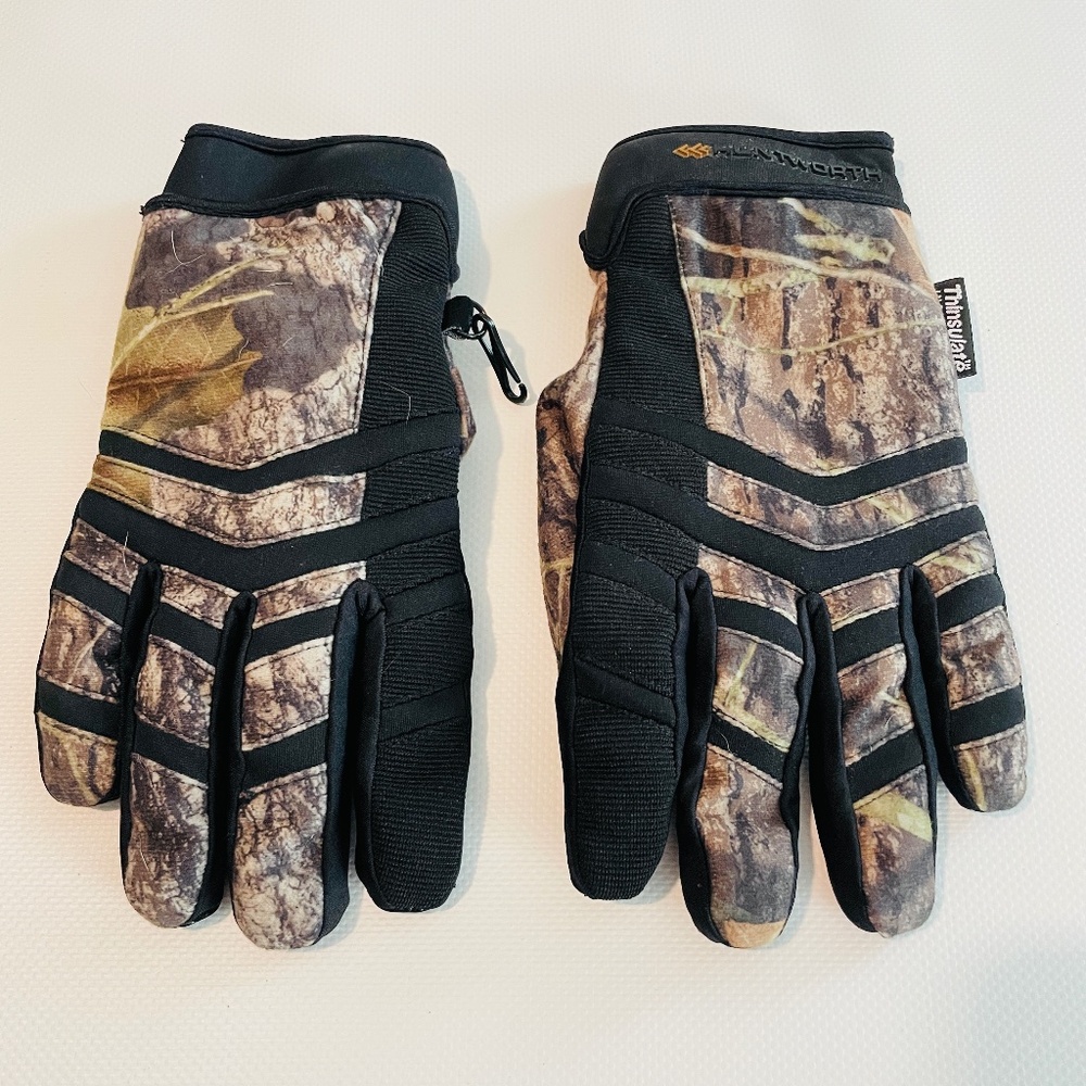 Huntworth Thinsulate Woman's Realtree Hunting Gloves - Size Large